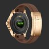 Mai Watch - Cassa Gold Rosè ghiera GMT cinturino marrone chiusura Gold Rosè BACK-Photoroom
