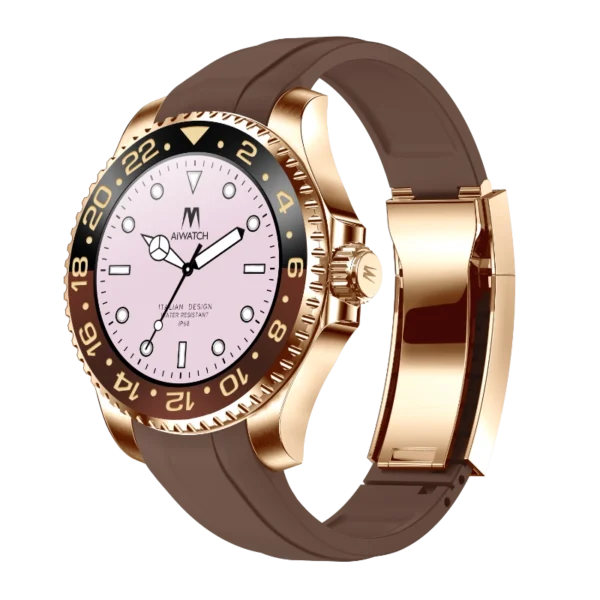 GMT GOLD ROSE ROOTBEER AIWATCH front 2