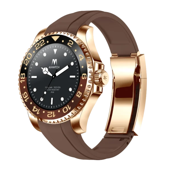 GMT GOLD ROSE ROOTBEER AIWATCH front 7