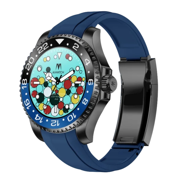 M-AI Watch Batman Black FRONT 10 C4 black